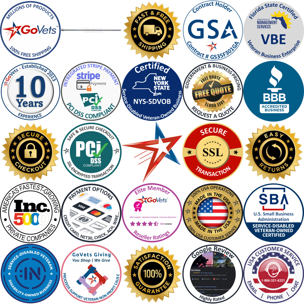 Millions of Products A selection of Extensions products on GoVets