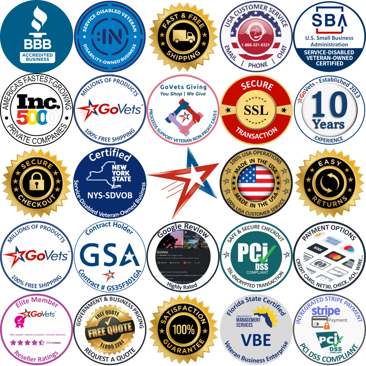 A selection of Tool Storage products on GoVets