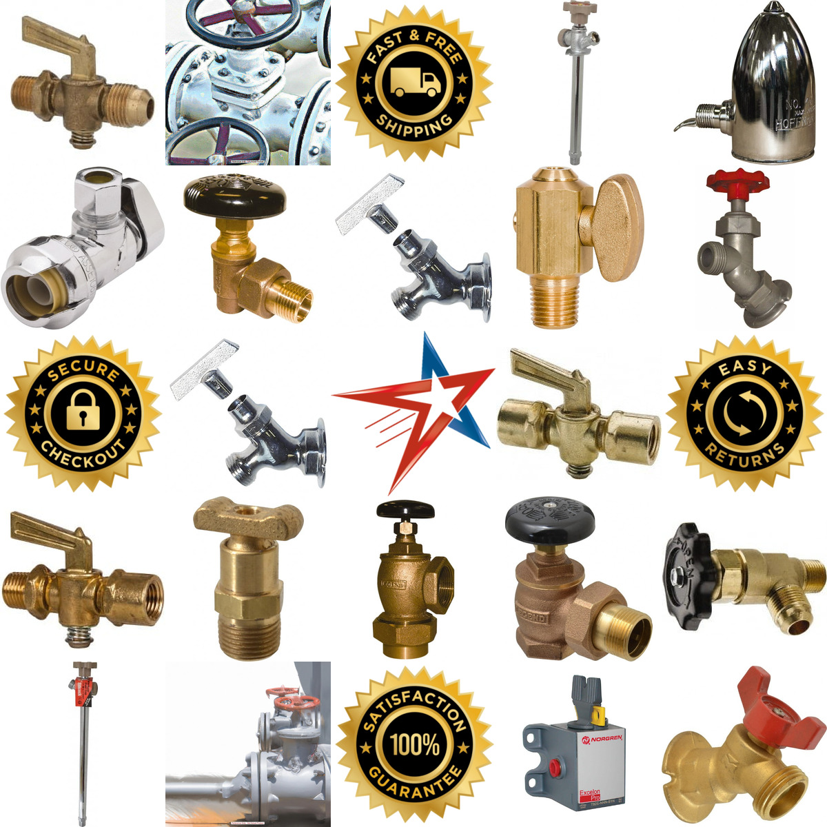 A selection of Drain Stop and Shutoff Valves products on GoVets