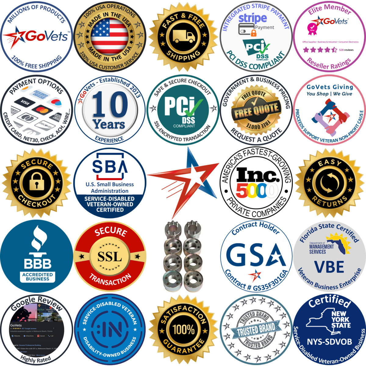 Millions of Products A selection of Vehicle Locking Devices products on GoVets