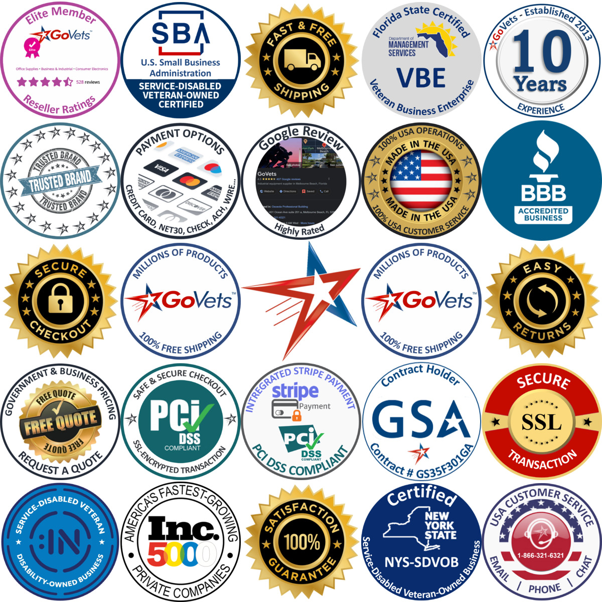 Millions of Products A selection of Bearings products on GoVets
