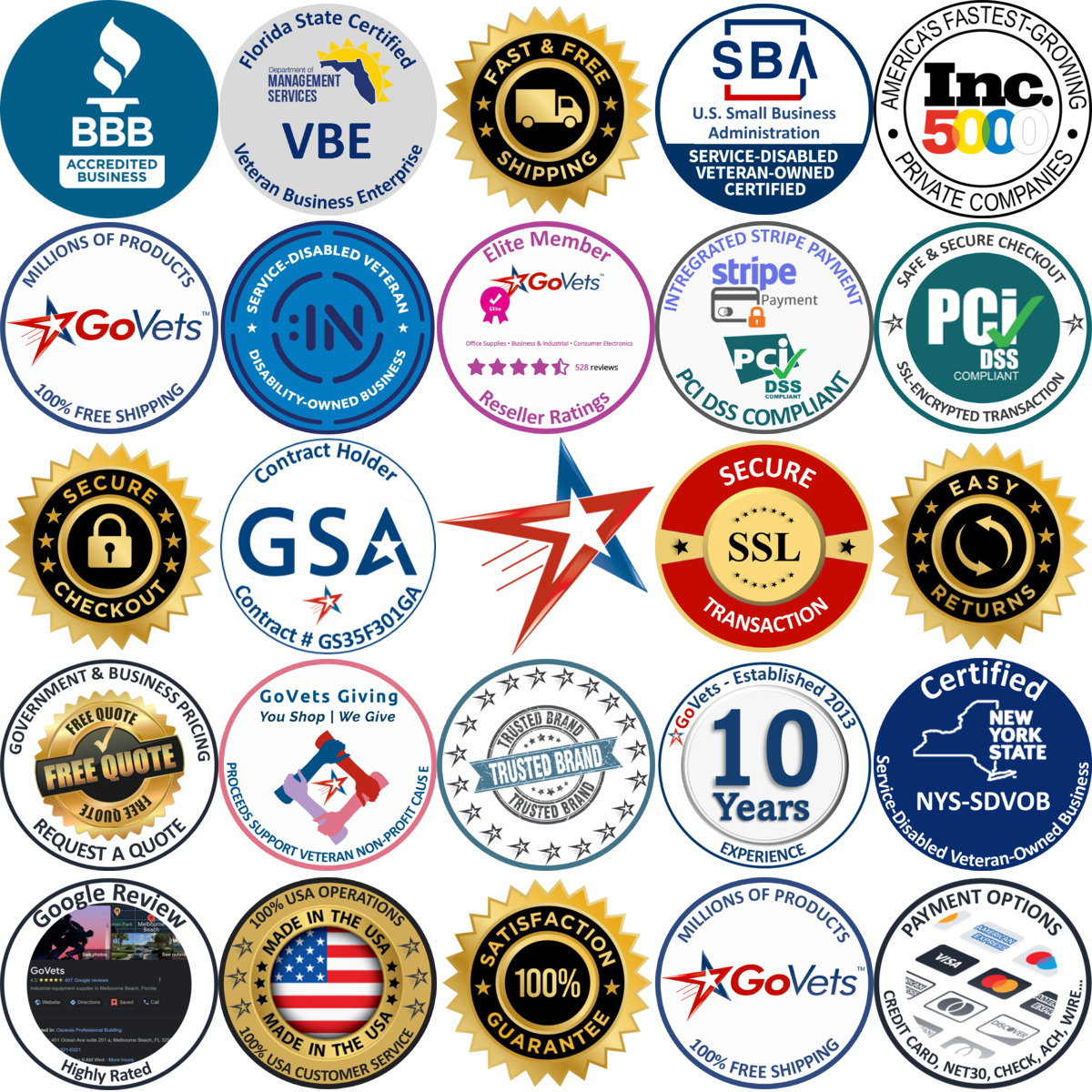 A selection of Tire Repair and Replacement products on GoVets