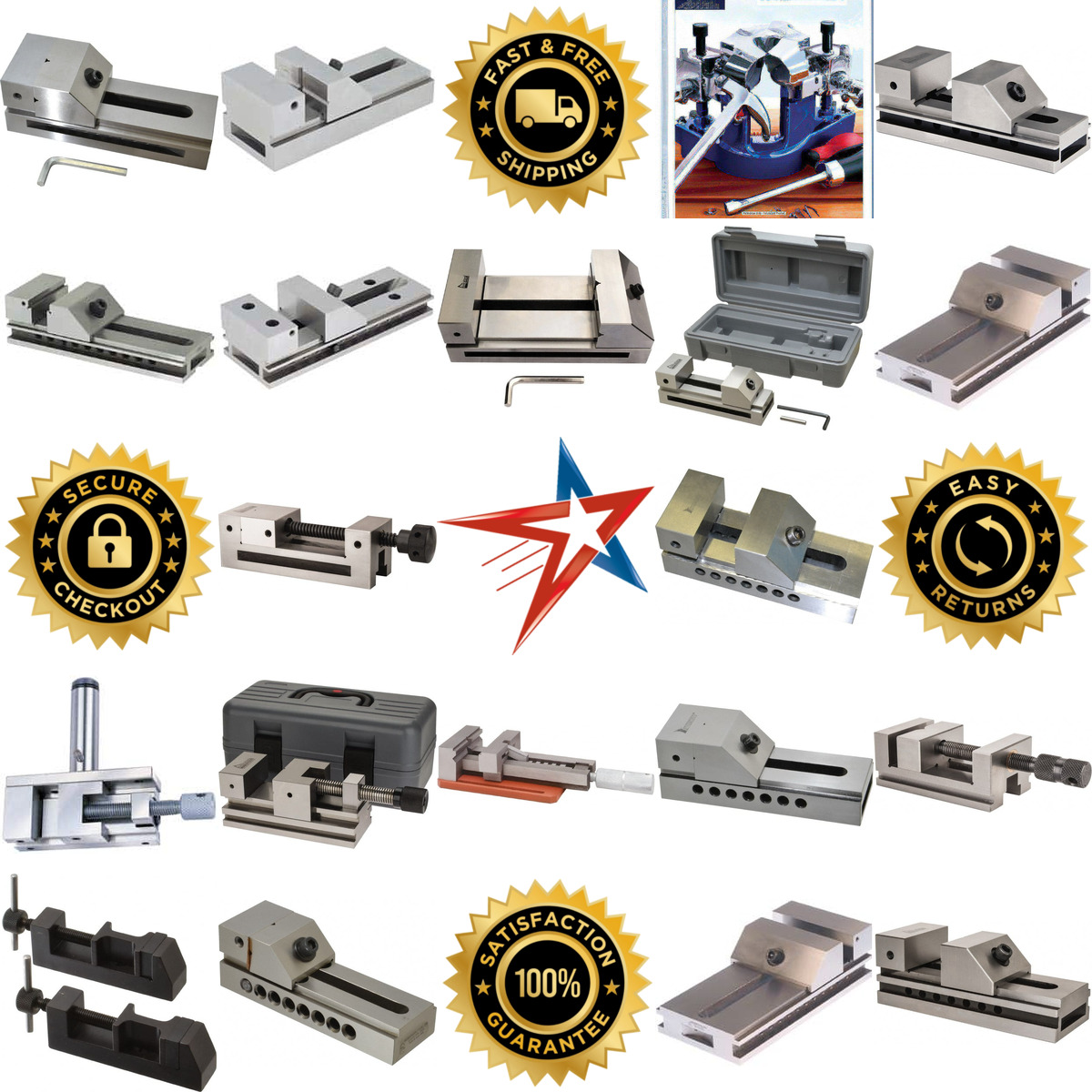 A selection of Toolmakers Vises products on GoVets