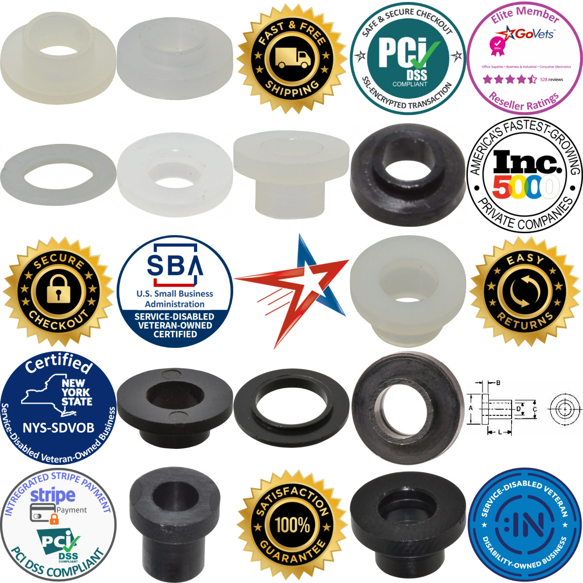 A selection of Shoulder Washers products on GoVets