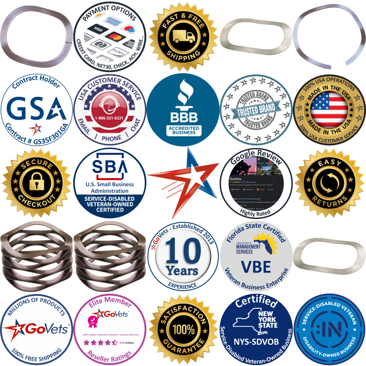 Millions of Products A selection of Associated Spring Raymond products on GoVets