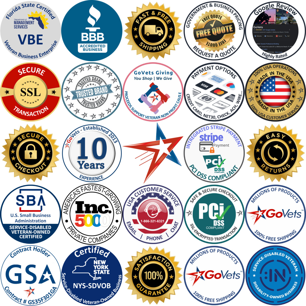 A selection of Bel Air Finishing Supply products on GoVets