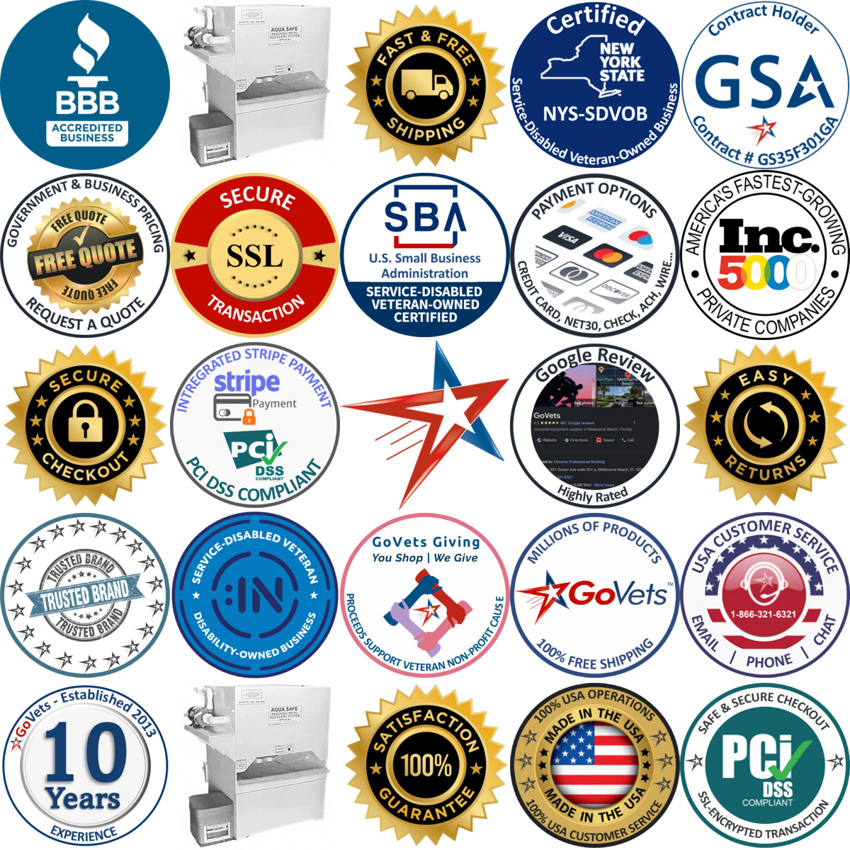 A selection of Bel Air Finishing Supply products on GoVets