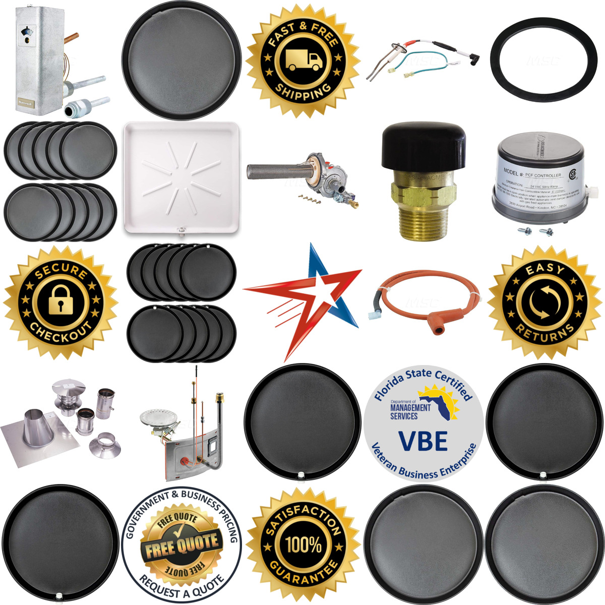 A selection of Water Heater Parts and Accessories products on GoVets