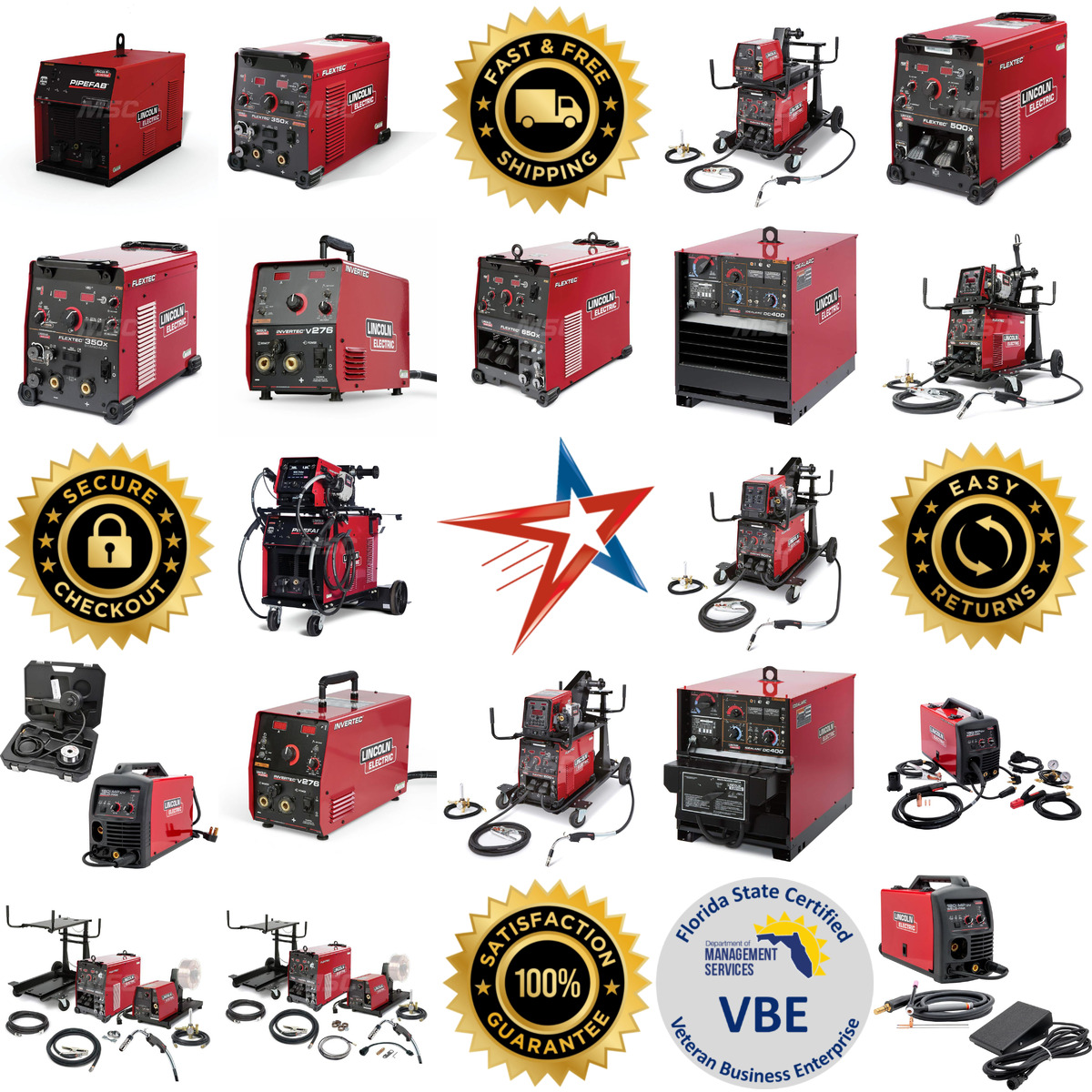 A selection of Multi Process Welding products on GoVets