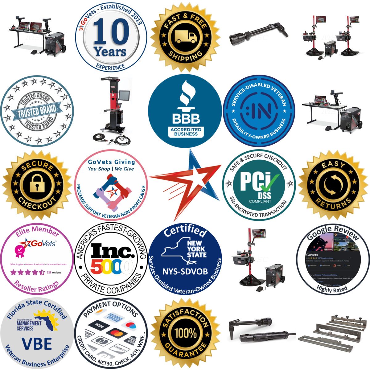 A selection of Welding Training Equipment products on GoVets