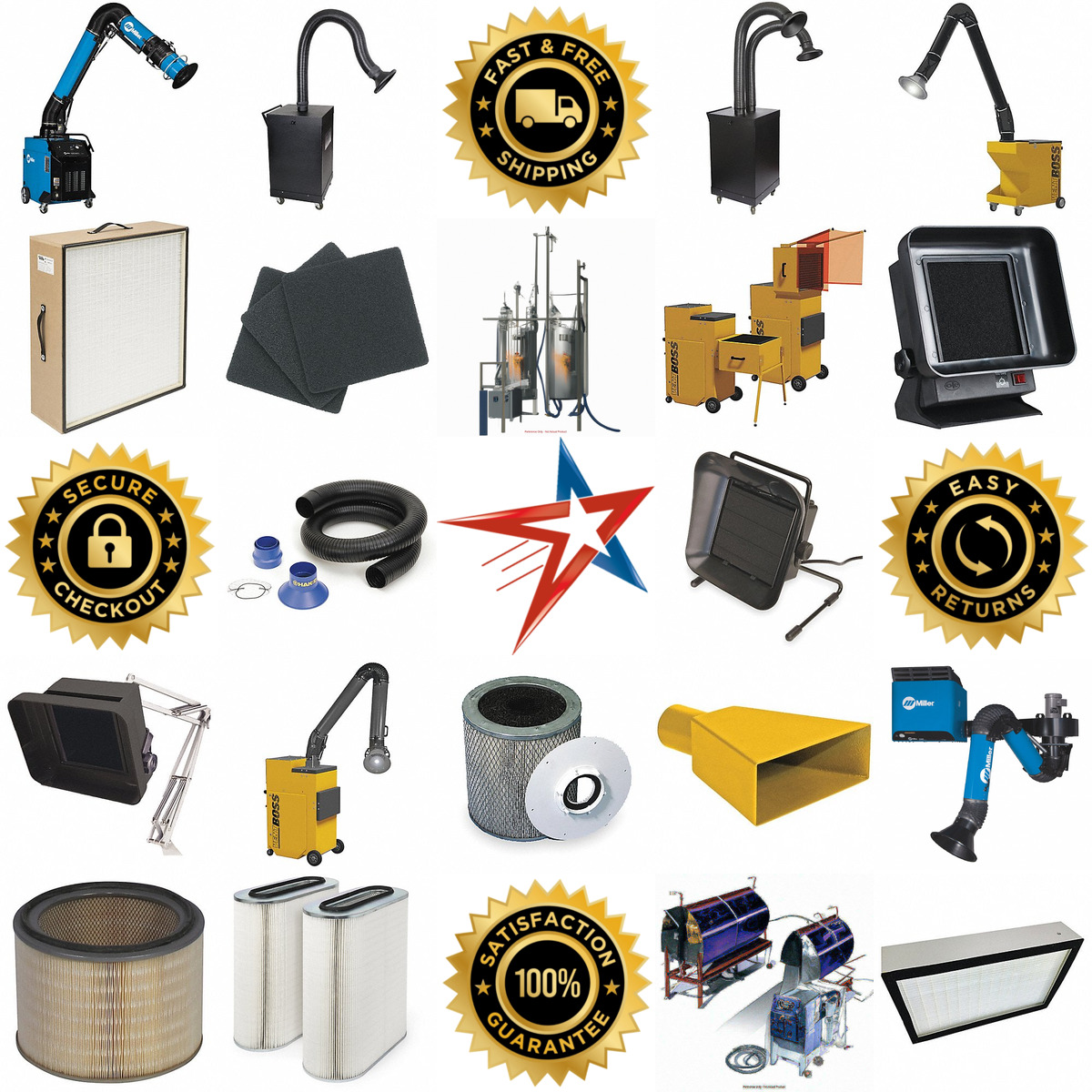 A selection of Fume Extractors and Accessories products on GoVets