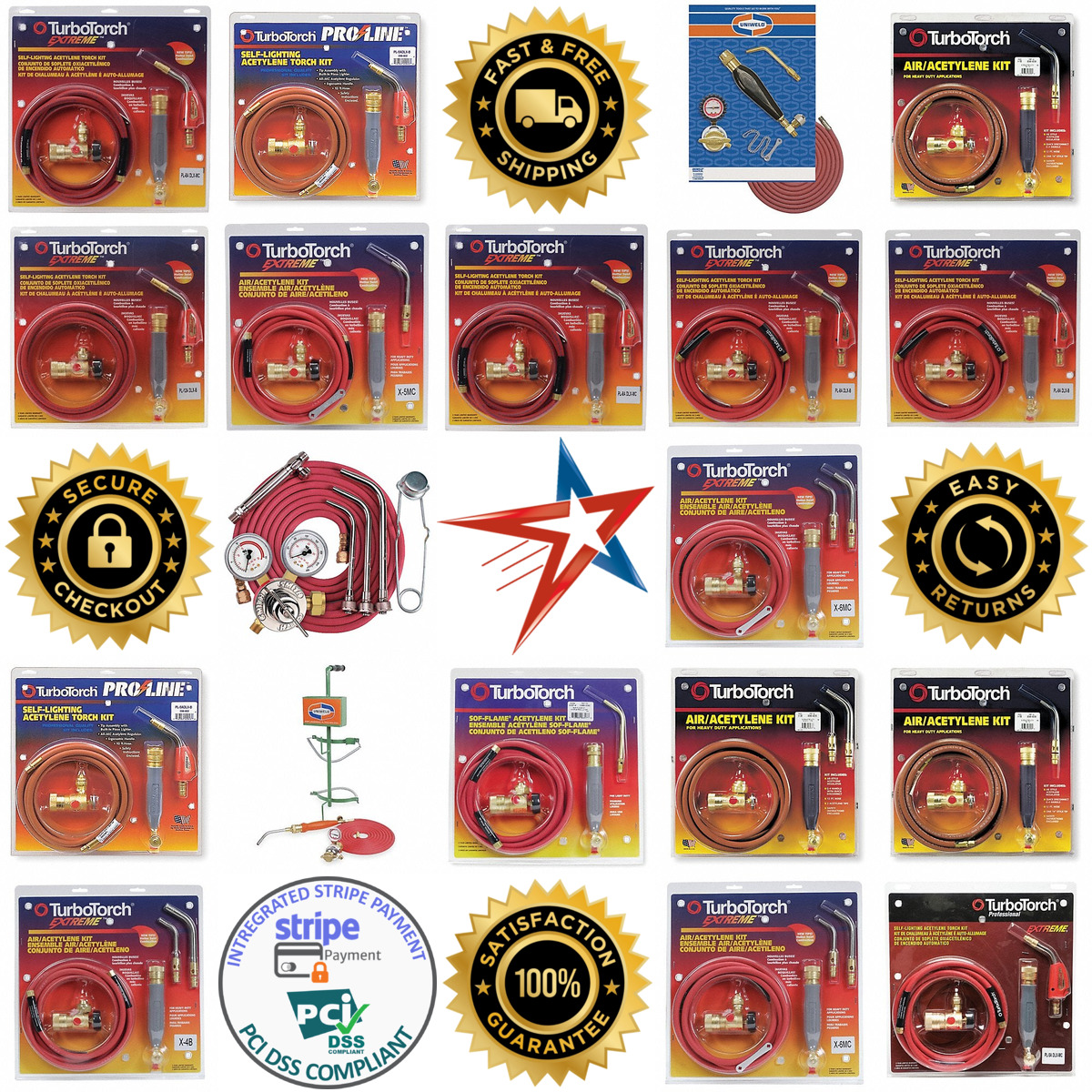 A selection of Air Acetylene Torch Kits products on GoVets