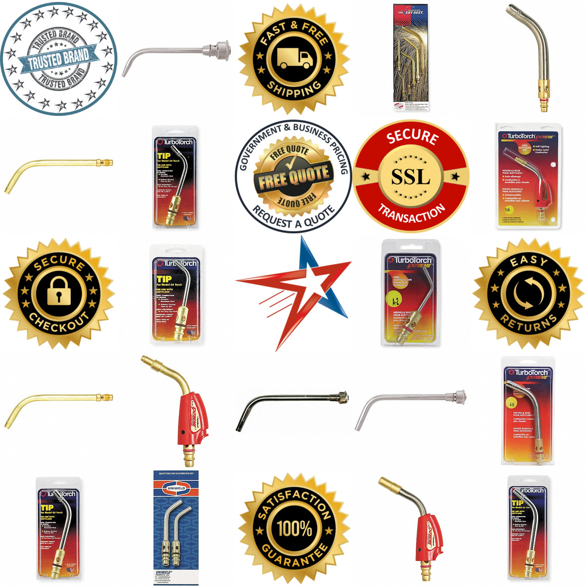A selection of Air Acetylene Torch Tips products on GoVets