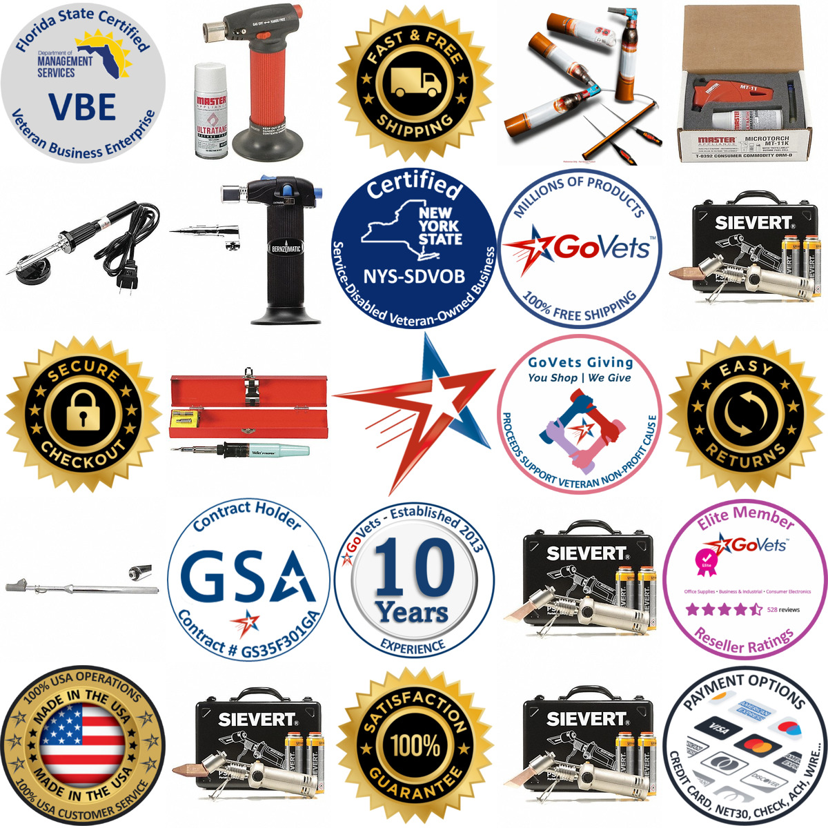 A selection of Butane Soldering Irons Torches Heat Tools and re products on GoVets