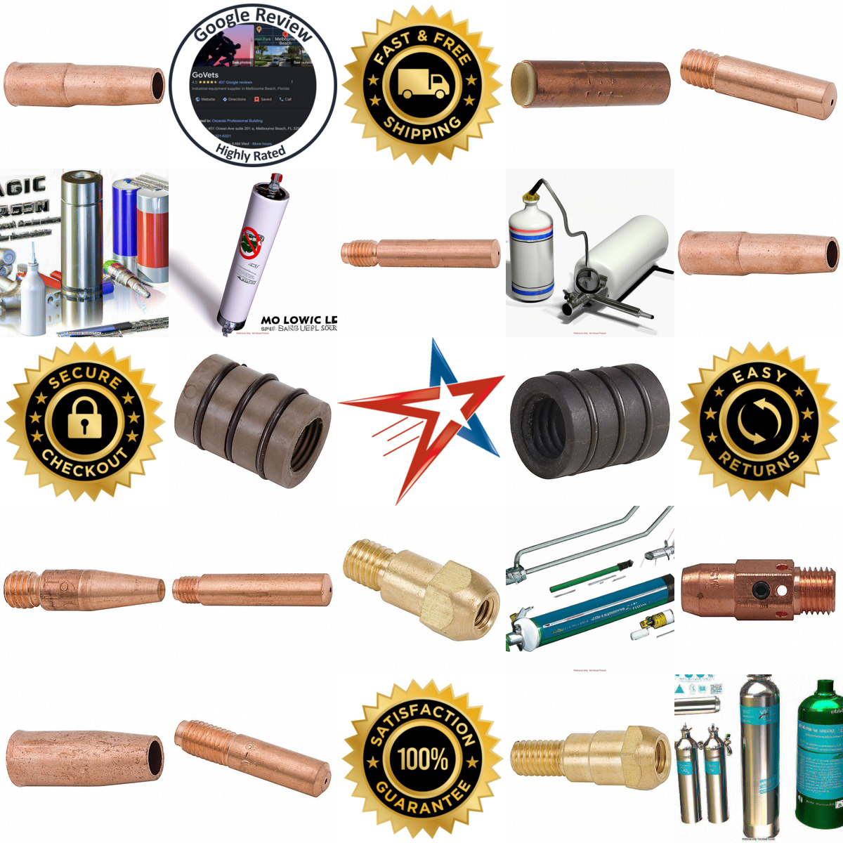 A selection of Mig Consumables products on GoVets