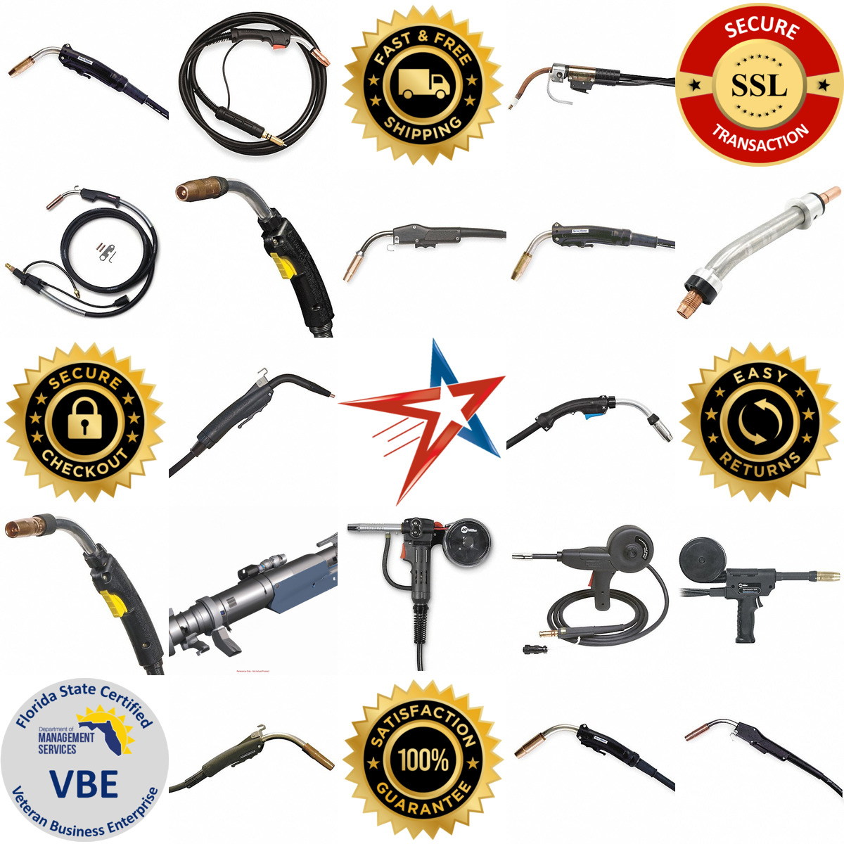 A selection of Mig Guns products on GoVets