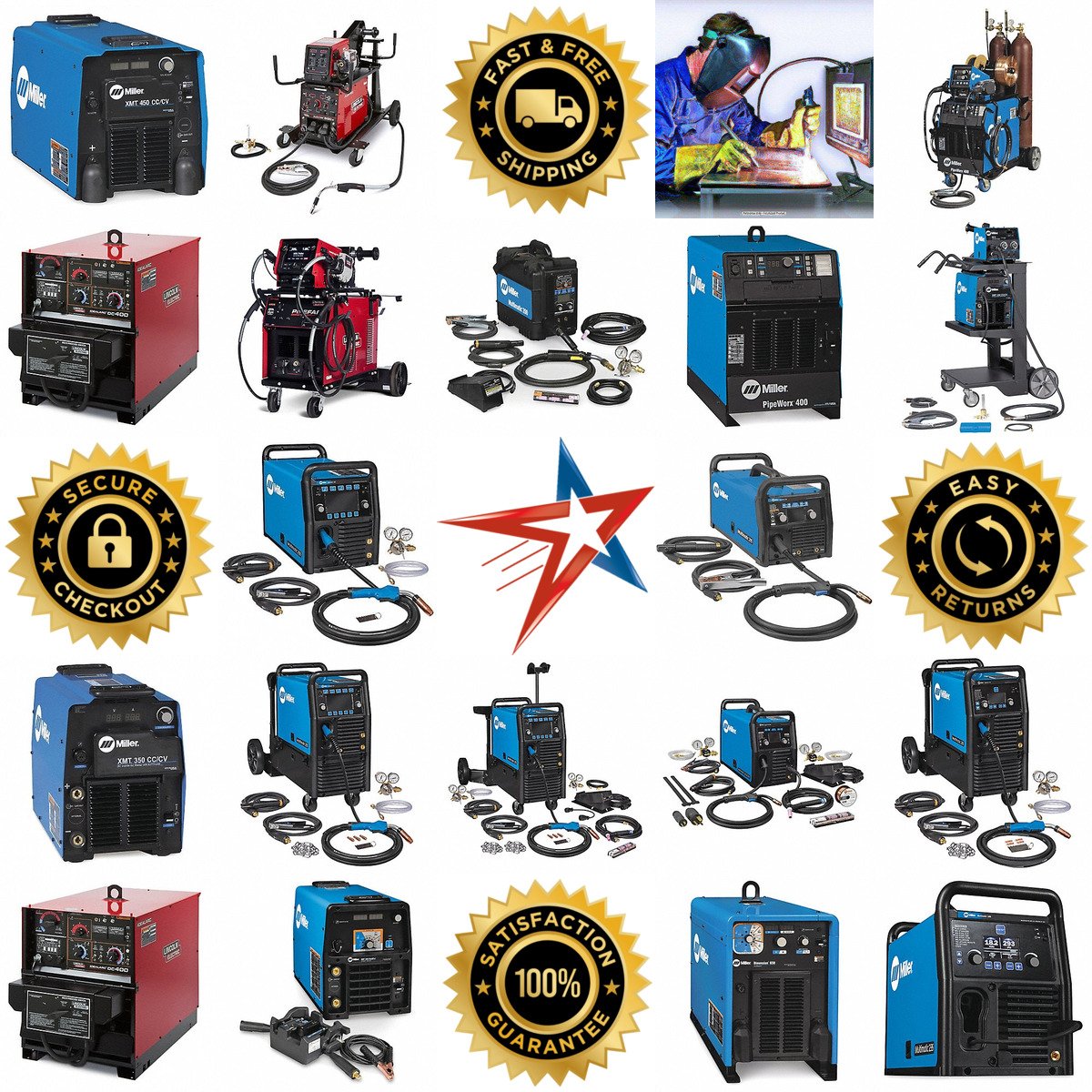 A selection of Multiprocess Welders products on GoVets