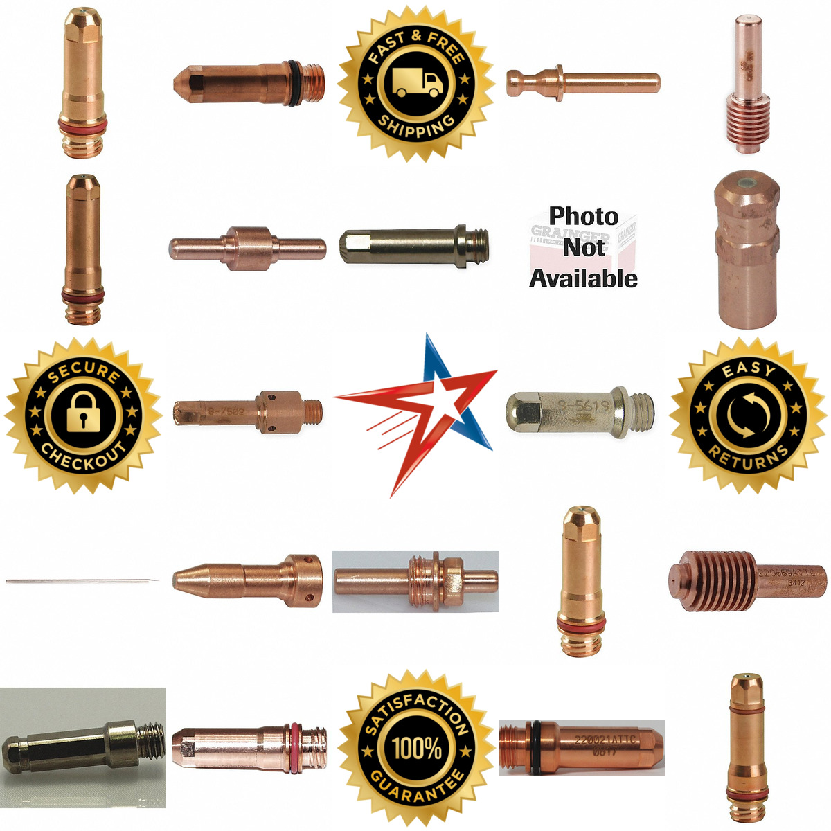 A selection of Plasma Cutting Electrodes products on GoVets