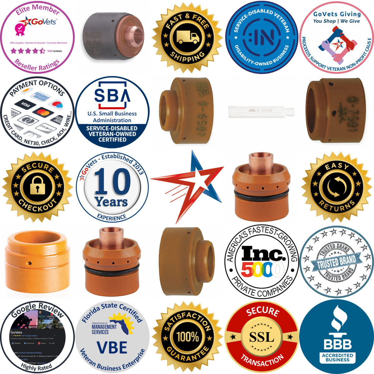 A selection of Plasma Cutting Start Cartridges products on GoVets