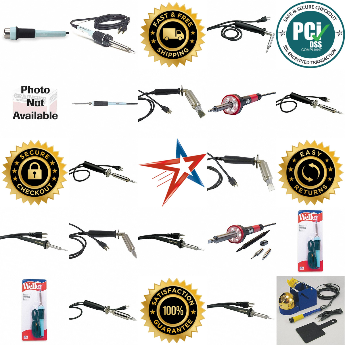 A selection of Corded Electric Soldering Irons Guns and Kits products on GoVets
