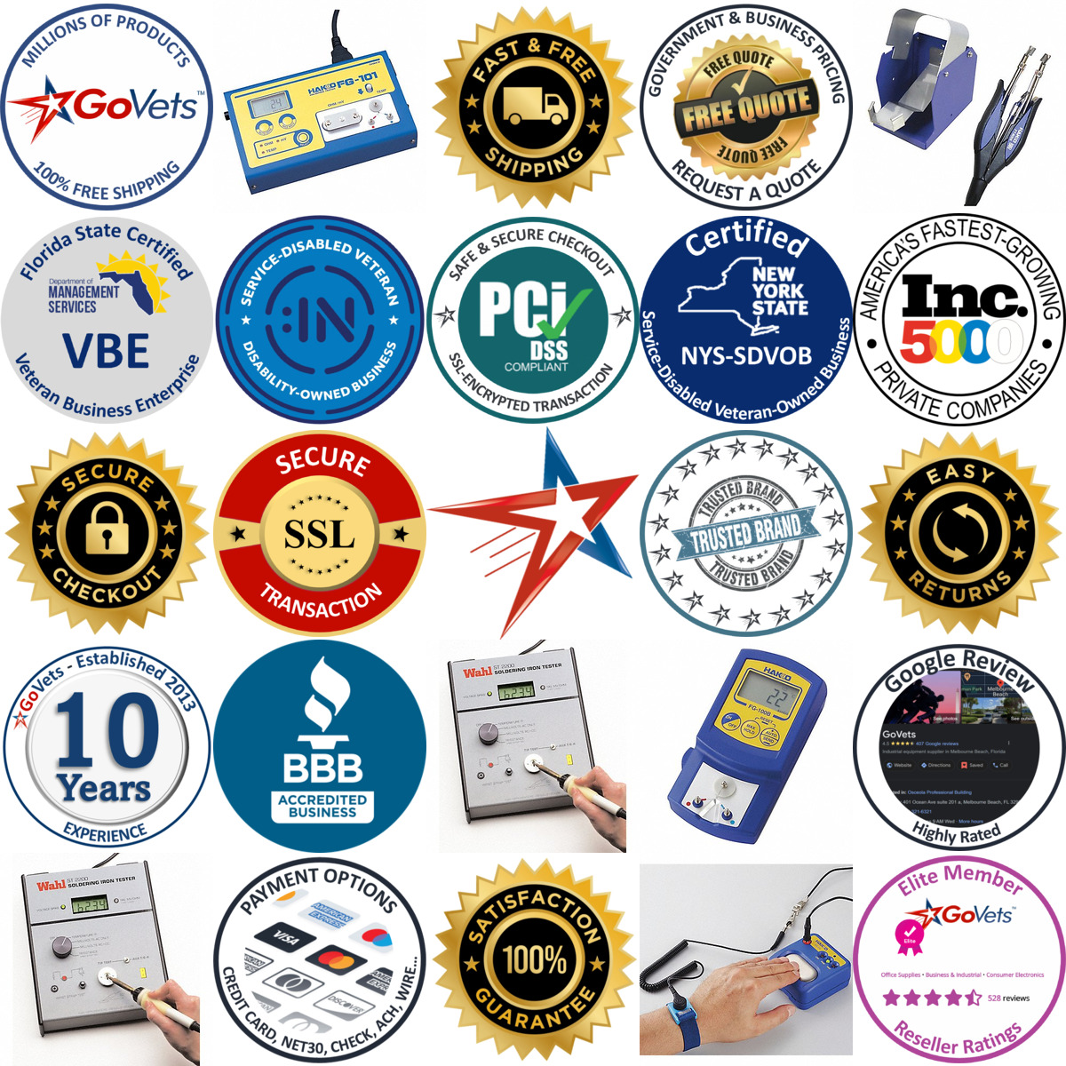 A selection of Soldering Iron Testers and Tip Thermometers products on GoVets