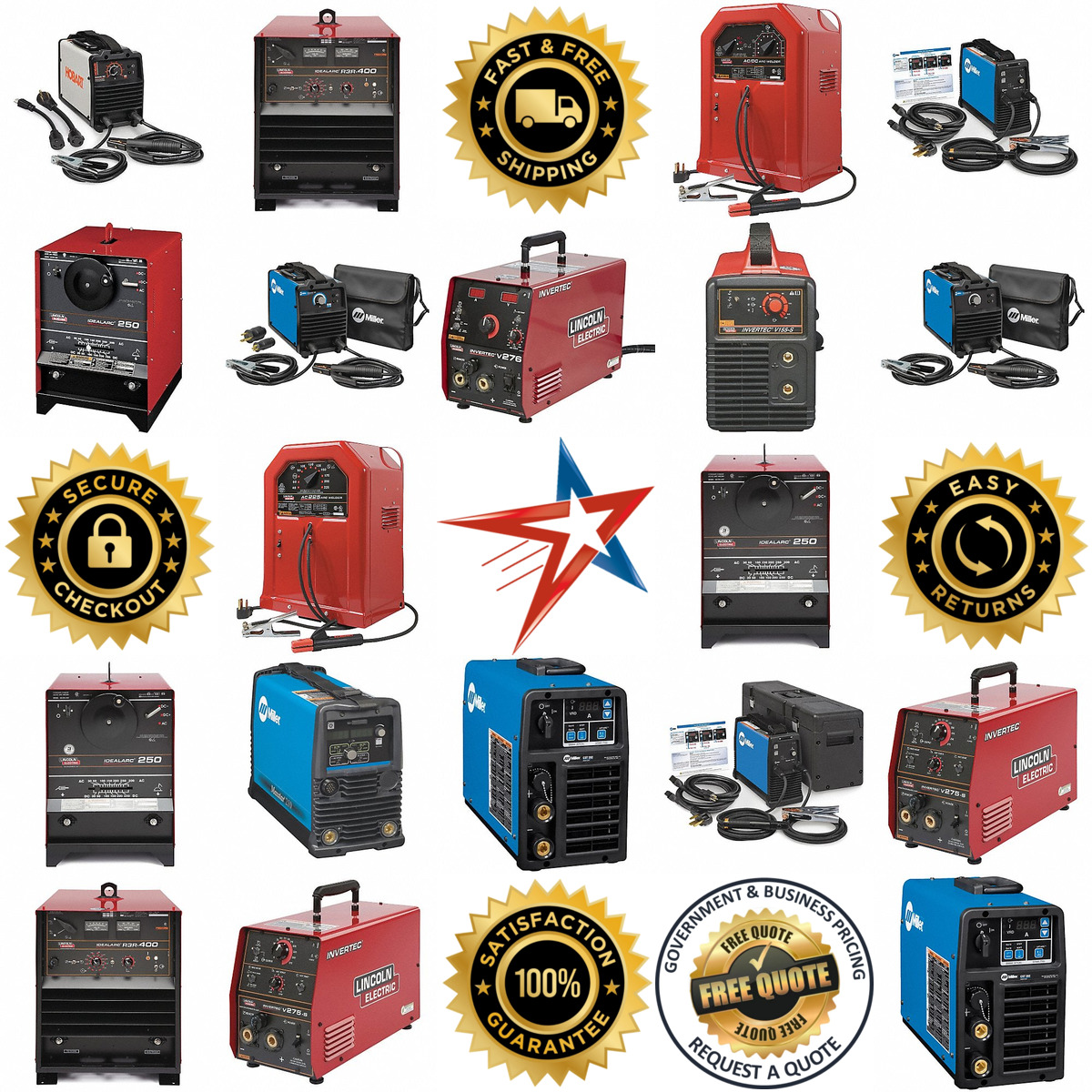 A selection of Stick Welders products on GoVets