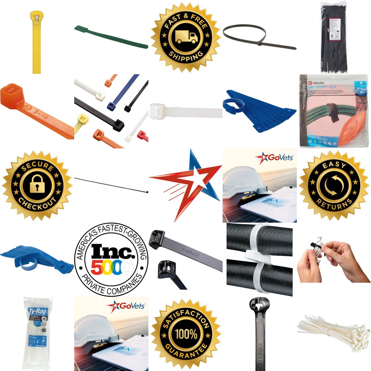 A selection of Cable Ties products on GoVets