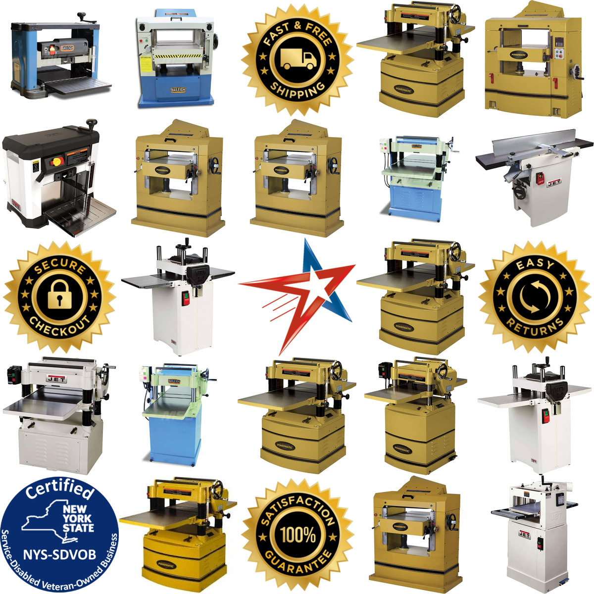 A selection of Planer Machines products on GoVets