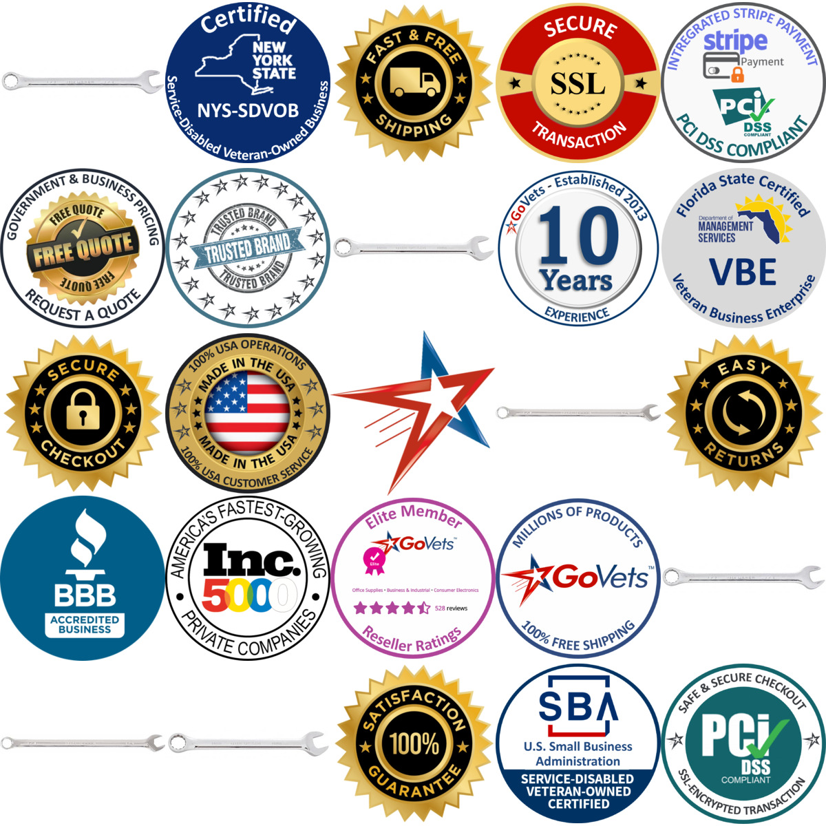 Millions of Products A selection of Urrea products on GoVets