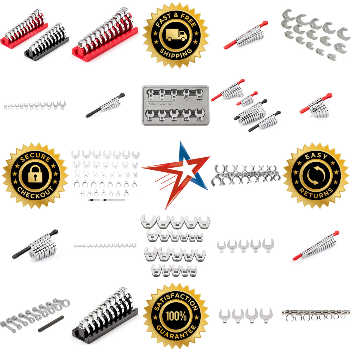 Millions of Products A selection of Crowfoot Wrench Sets products on GoVets