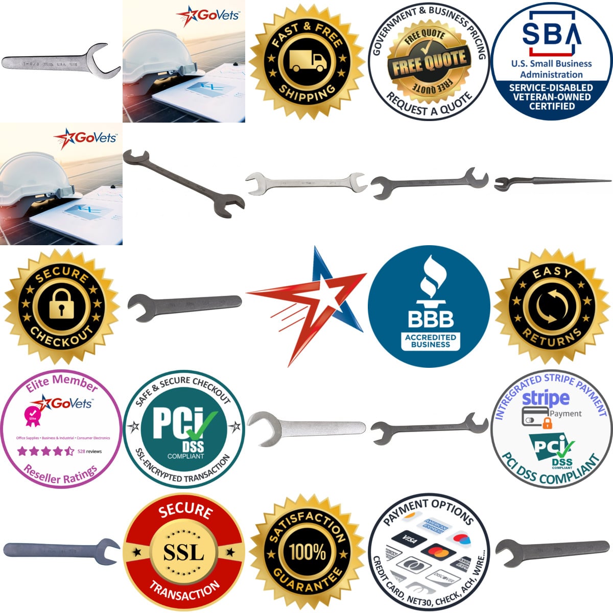 Millions of Products A selection of Martin Tools products on GoVets