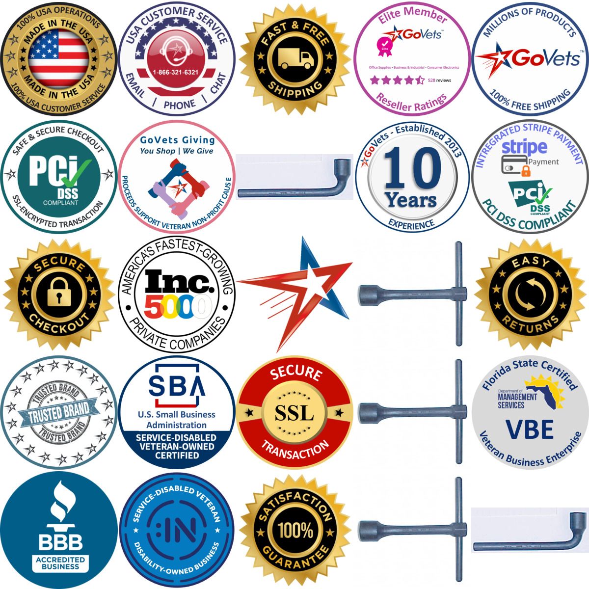 Millions of Products A selection of Martin Tools products on GoVets