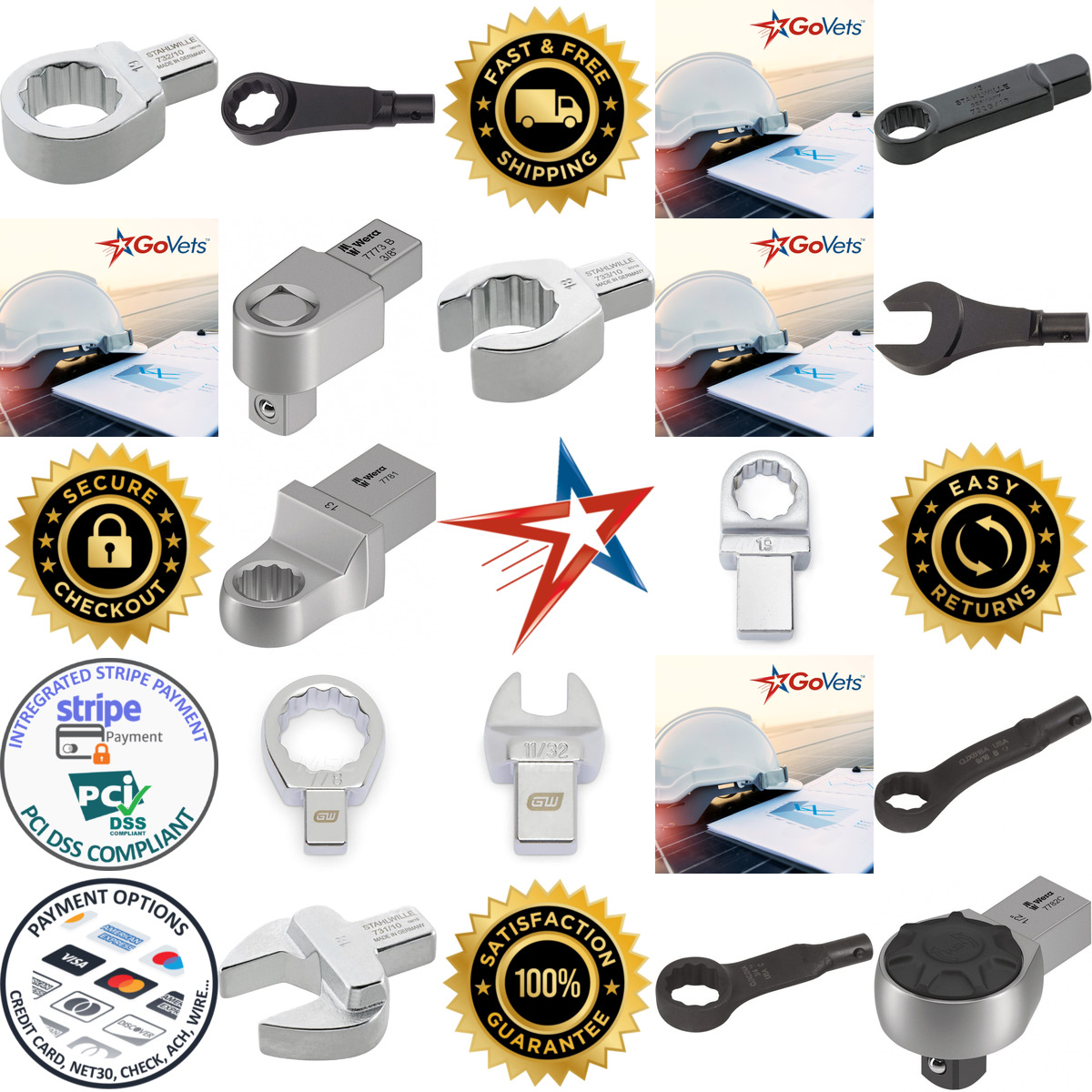 A selection of Torque Wrench Interchangeable Heads products on GoVets