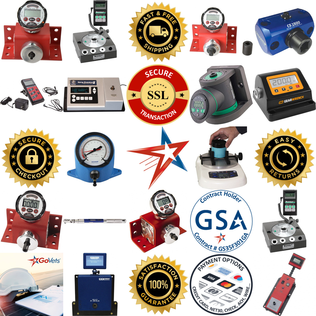 A selection of Torque Wrench Meters and Calibrators products on GoVets
