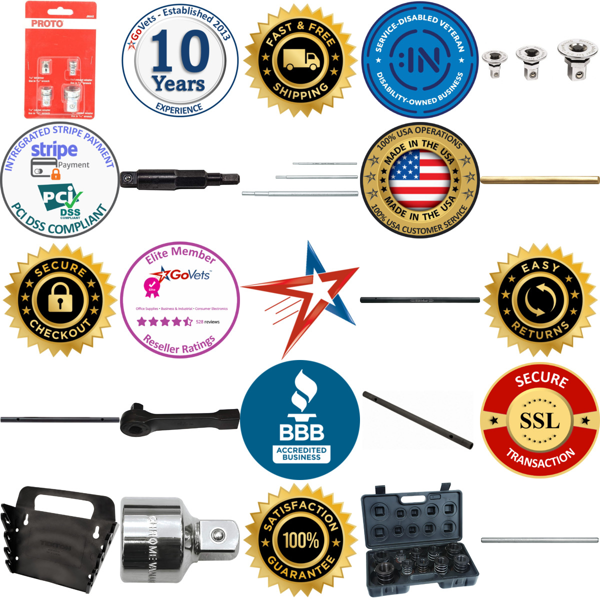 A selection of Wrench Accessories products on GoVets