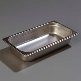 Carlisle 607132 - Durapan™ Light Gauge One-Third Size Pan 6-7/8