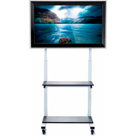Luxor Crank Adjustable Flat Panel TV Cart For 32