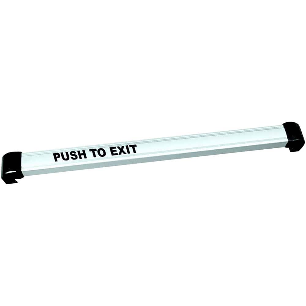 Push Bars, Material: Metal , Locking Type: Exit Device Only , Finish/Coating: Satin Aluminum, Clear Anodized , Maximum Door Width: 3.5ft  MPN:TSB-CL-42
