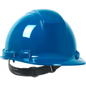 Whistler Cap Style Hard Hat HDPE Shell 4-Point Textile Suspension and Pin-Lock Adjustment Sky Blue 280-HP241-07