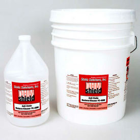 Static Solutions Concentrated Floor Cleaner Gallon Bottle 4 Bottles - FC-4500 FC-4500
