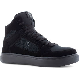 Volcom Evolve Skate Inspired High Top Work Shoes Composite Toe Size 15M Triple Black VM30244-M-15.0