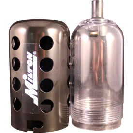 Milton 1018P Filter and Lubricator Bowl Polycarbonate Bowl Includes Metal Guard 5 oz. Capacity 1018P