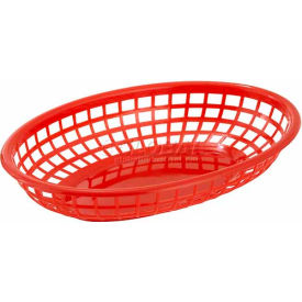 Winco PFB-10R Oval Fast Food Baskets PFB-10R - Pkg Qty 3