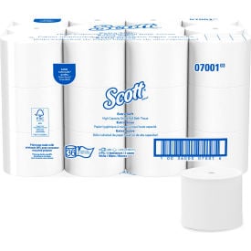 Scott® Essential Extra Soft Coreless Bath Tissue Septic Safe 800 Sheets/Roll 36 Rolls 07001