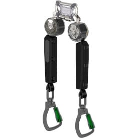 MSA TLALTAK/ALTAKS-AO V-TEC™ Mini Personal Fall Limiter Twin Leg 6'L VTOHW-012-RC-A