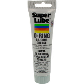 Super Lube 3 oz O-Ring Silicone Grease Tube 93003 - Pkg Qty 12