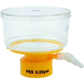 CELLTREAT® 250ml Bottle Top Filter 0.22µm PES Filter 75mm Diameter Sterile 24/Case 229716
