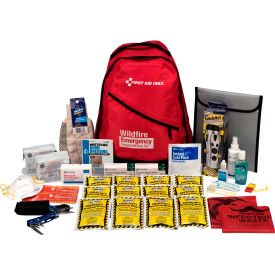 First Aid Only 91058 Two Person Emergency Preparedness Wildfire Backpack 91058