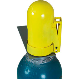 Accuform KDD482 Gas Cylinder Lockout Cap Fine Thread High Pressure 6-1/2 x 3-1/8 x 11