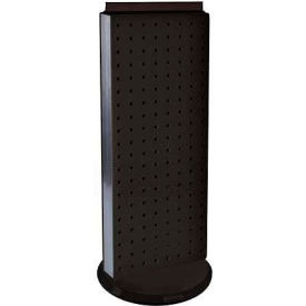 Global Approved 700508-BLK Revolving Pegboard Countertop Display Unit 8